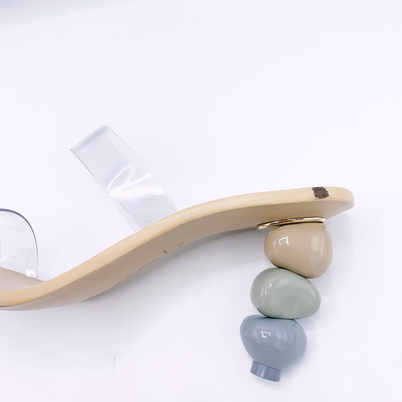 CULT GAIA Meta Bauble-Heel Vinyl Mules - Picture 10 of 14